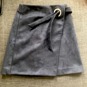 Loft Navy Skirt